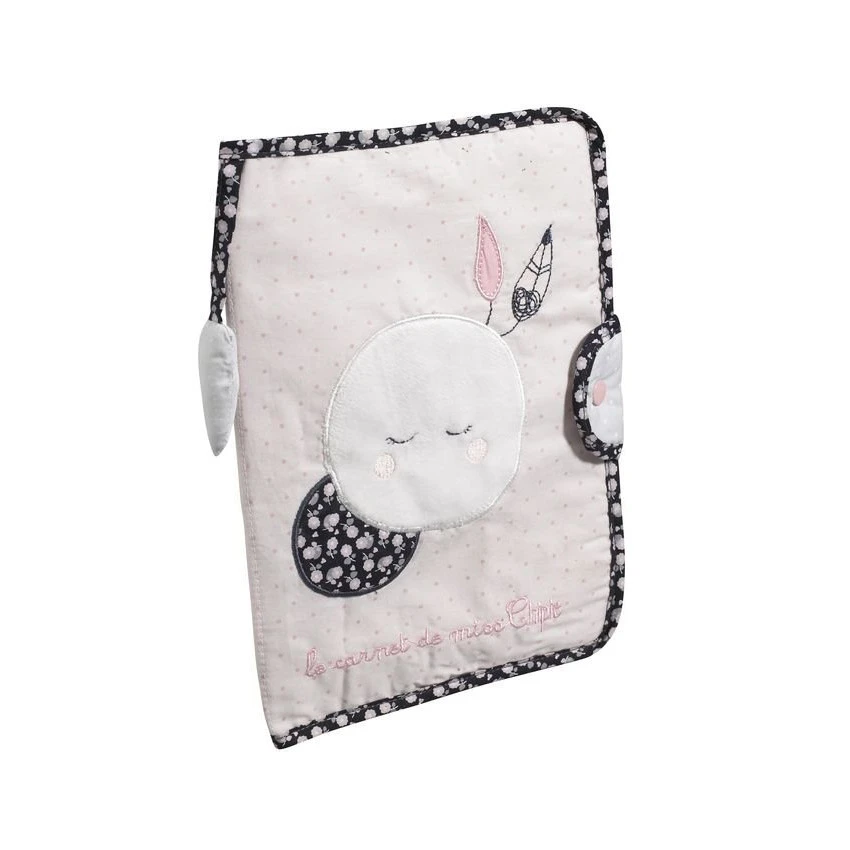 Protège Carnet De Santé - Miss Fleur De Lune 1 Protège Carnet De Santé - Miss Fleur De Lune