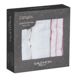 Lot De 3 Langes En Coton 70x70cm - Mila