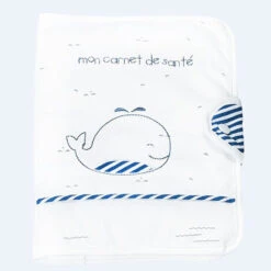 Protège Carnet De Santé - Blue Baleine