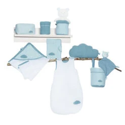 Trousse De Toilette En Mousseline De Coton - Lily Mint -Le Bébé Soldes PBRE8W NoColor 4 X