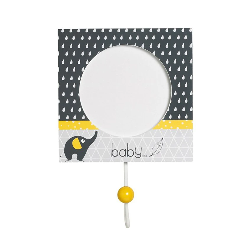 Set De 3 Patères Babyfan - 12 X 12 Cm 1 Set De 3 Patères Babyfan - 12 X 12 Cm