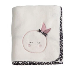 Couverture 100x75 Cm - Miss Fleur De Lune