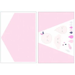 Stickers Muraux Home - Miss Fleur De Lune