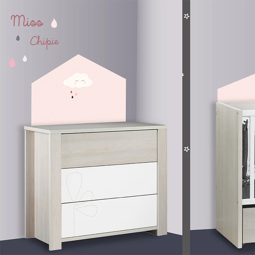 Stickers Muraux Home - Miss Fleur De Lune 2 Stickers Muraux Home - Miss Fleur De Lune – Image 2