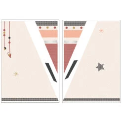 Stickers Muraux Tipi 700 X 70 Cm - Timouki