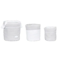 Lot De 3 Panières Gigognes - Lily Grey