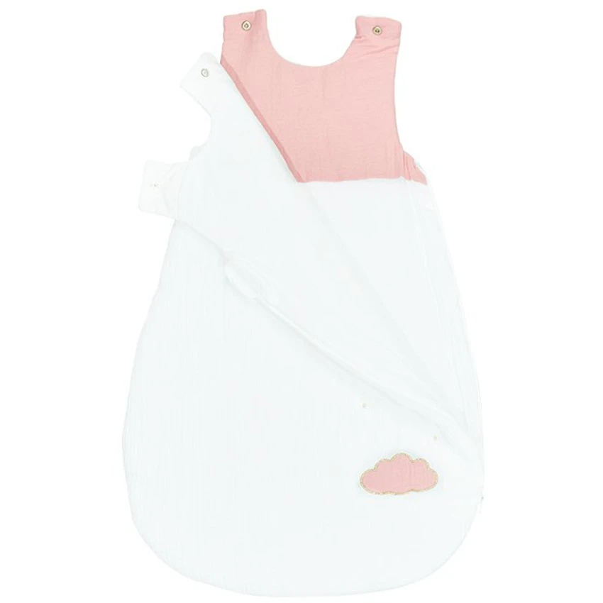 Gigoteuse Ouatinée 0/6 Mois - Lily Poudrée 2 Gigoteuse Ouatinée 0/6 Mois - Lily Poudrée – Image 2