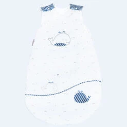 Gigoteuse Ouatinée 0/6 Mois - Blue Baleine