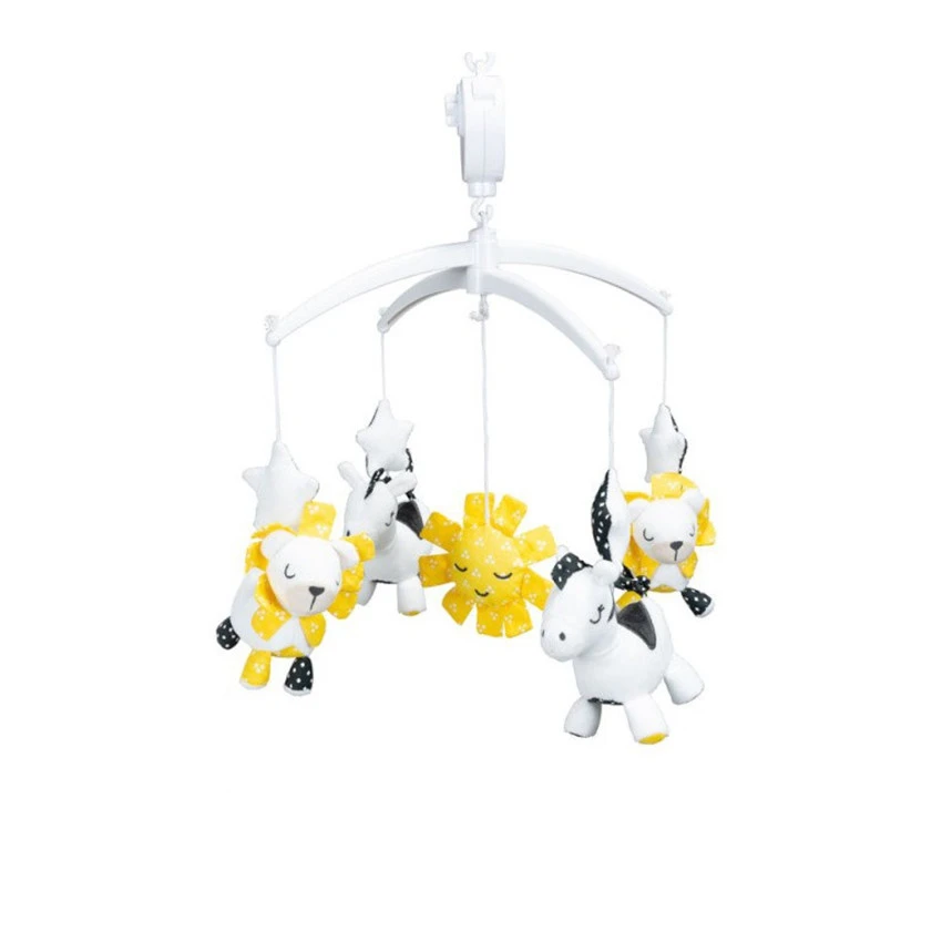 Mobile Musical Peluche Et Pompon 1 Mobile Musical Peluche Et Pompon