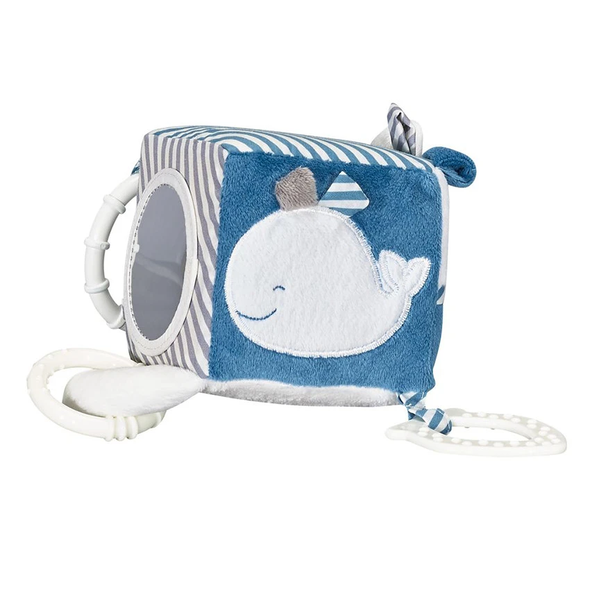 Jouet Cube D'activités 1er âge Blue Baleine 2 Jouet Cube D'activités 1er âge Blue Baleine – Image 2