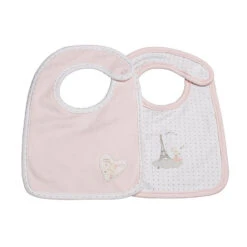 Lot De 2 Bavoirs En Jersey Lilibelle